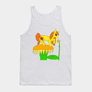 Sunflower Unicorn Tank Top